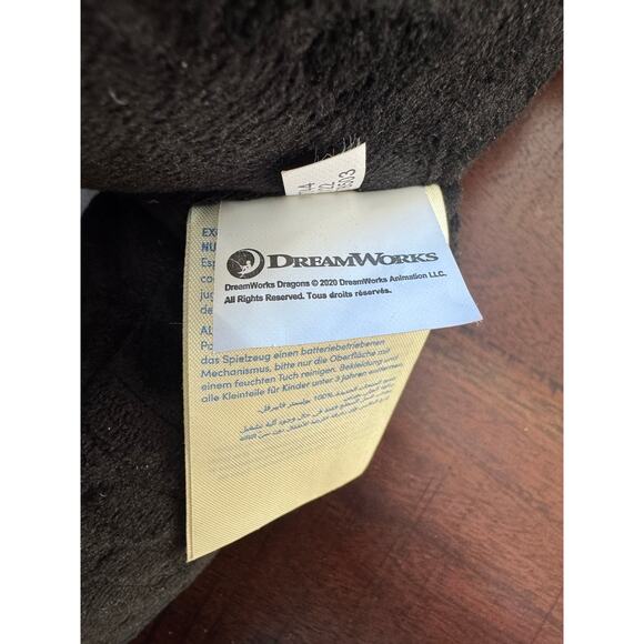 Build-A-Bear Toothless Plush 2021 How to Train Your Dragon | Tag Attached - Picture 4 of 10